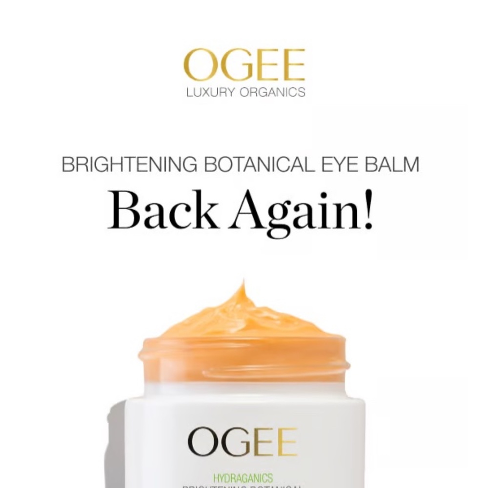 OGEE Brightening Botanical Eye Balm 15ML NEW UNUSED IN BOX - Picture 6 of 6